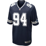 Men's Dallas Cowboys Randy Gregory Navy Game Jersey