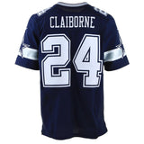 Men's Morris Claiborne Navy Blue Dallas Cowboys Elite Jersey