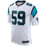 Men's Carolina Panthers Luke Kuechly White Classic Limited Player Jersey