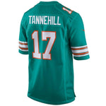 Men's Miami Dolphins Ryan Tannehill  Aqua Alternate Game Jersey