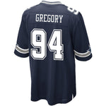 Men's Dallas Cowboys Randy Gregory Navy Game Jersey