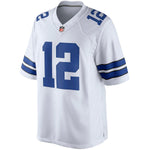 Men's Dallas Cowboys Roger Staubach White Retired Player Limited Jersey