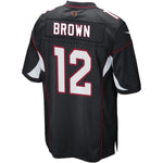 Men's Arizona Cardinals John Brown  Black Game Jersey