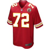 Mens Kansas City Chiefs Eric Fisher Red Game Jersey