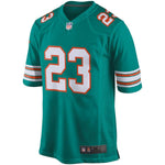 Men's Miami Dolphins Jay Ajayi Aqua Throwback Game Jersey