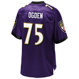 Men's Baltimore Ravens Jonathan Ogden NFL Pro Line Purple Retired Player Jersey