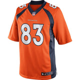 Men's Denver Broncos Wes Welker Orange Team Color Limited Jersey