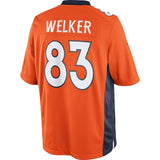 Men's Denver Broncos Wes Welker Orange Team Color Limited Jersey