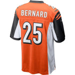 Mens Cincinnati Bengals Giovani Bernard Orange Alternate Game Jersey