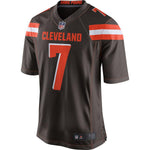 Men's Cleveland Browns DeShone Kizer Brown Game Jersey