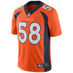 Men's Denver Broncos Von Miller Orange Vapor Untouchable Limited Player Jersey