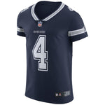 Men's Dallas Cowboys Dak Prescott Navy Vapor Untouchable Elite Jersey