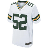 Mens Green Bay Packers Clay Matthews Nike White Elite Jersey