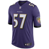 Men's Baltimore Ravens C.J. Mosley Purple Speed Machine Limited Player Jersey