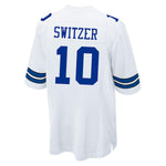 Men's Dallas Cowboys Ryan Switzer White Game Jersey