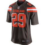 Men's Cleveland Browns Duke Johnson Jr  Brown Game Jersey