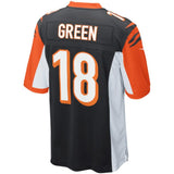 Men's Cincinnati Bengals A.J. Green Black Game Jersey