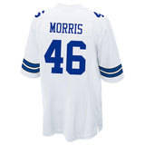 Men's Dallas Cowboys Morris Claiborne White Game Jersey