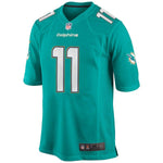 Men's Miami Dolphins DeVante Parker Aqua Game Jersey