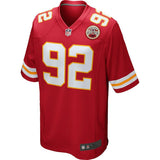 Mens Kansas City Chiefs Dontari Poe Red Game Jersey