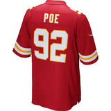 Mens Kansas City Chiefs Dontari Poe Red Game Jersey