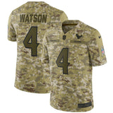 Men's Houston Texans Deshaun Watson  Camo Salute to Service Limited Jersey