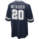 Men's Dallas Cowboys Darren McFadden Navy Game Jersey