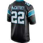 Men's Carolina Panthers Christian McCaffrey Black Game Jersey