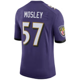 Men's Baltimore Ravens C.J. Mosley Purple Speed Machine Limited Player Jersey