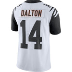 Men's Cincinnati Bengals Andy Dalton White Vapor Untouchable Color Rush Limited Player Jersey