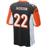 Men's Cincinnati Bengals William Jackson Black Game Jersey