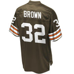 Men's Cleveland Browns Jim Brown NFL Pro Line Brown Retired Player Jersey