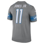 Men's Detroit Lions Marvin Jones Jr Steel 2017 Color Rush Legend Jersey