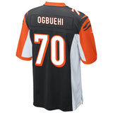 Men's Cincinnati Bengals Cedric Ogbuehi Black Game Jersey