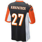 Mens Cincinnati Bengals Dre Kirkpatrick Black Game Jersey