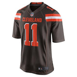 Men's Cleveland Browns Travis Benjamin Brown Game Jersey