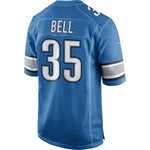 Mens Detroit Lions Joique Bell Light Blue Game Jersey