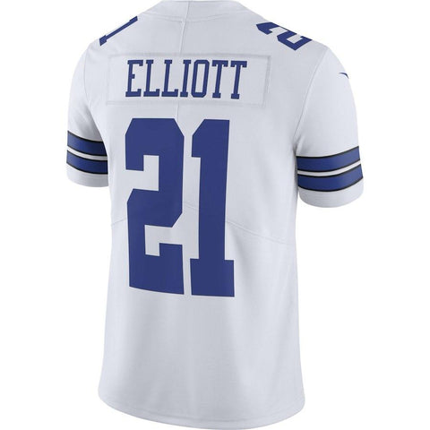 Men's Dallas Cowboys Ezekiel Elliott White Vapor Untouchable Limited Player Jersey