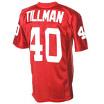 Mens Arizona Cardinals Pat Tillman Mitchell & Ness Cardinal Throwback Jersey