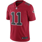 Men's Atlanta Falcons Julio Jones Red Vapor Untouchable Color Rush Limited Player Jersey
