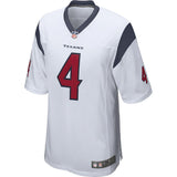 Men's Houston Texans Deshaun Watson White Game Jersey