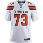 Men's Cleveland Browns Joe Thomas White Elite Jersey