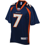 Mens Denver Broncos John Elway NFL Pro Line Navy Blue Retired Player Jersey