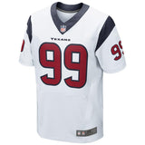 Mens Houston Texans JJ Watt White Elite Jersey