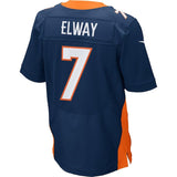 John Elway Denver Broncos Retired Elite Jersey - Navy Blue