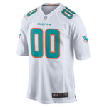 Men's Miami Dolphins White 2018 Custom Game Jersey