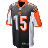 Men's Cincinnati Bengals John Ross III Black Game Jersey