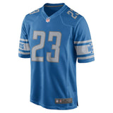 Men's Detroit Lions Darius Slay Jr Blue 2017 Game Jersey