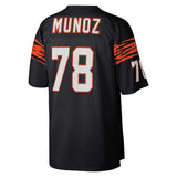 Men's Cincinnati Bengals Anthony Munoz Mitchell & Ness Black 1989 Retired Player Jersey