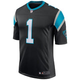 Men's Carolina Panthers Cam Newton Black Classic Limited Player Jersey